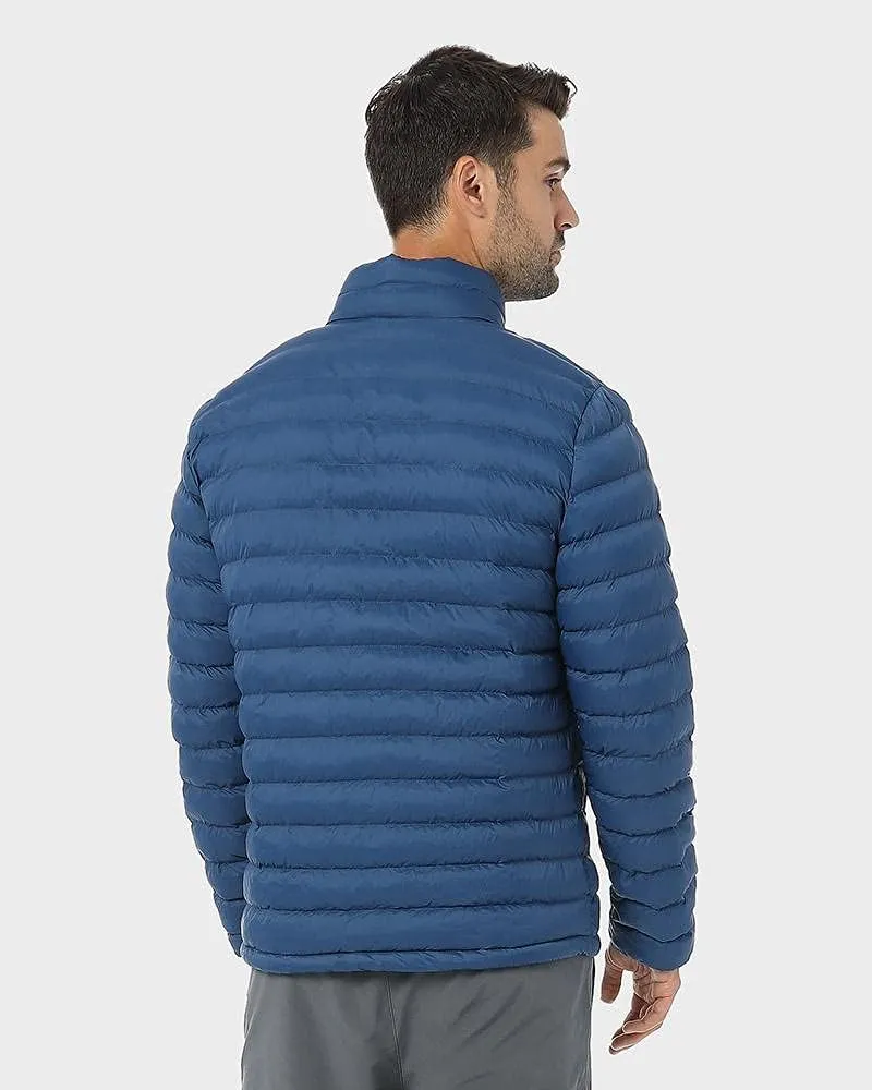 32 Degrees Mens Lightweight Water-Resistant Packable Puffer Down Alternative Jacket