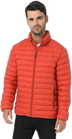 32 Degrees Mens Lightweight Water-Resistant Packable Puffer Down Alternative Jacket