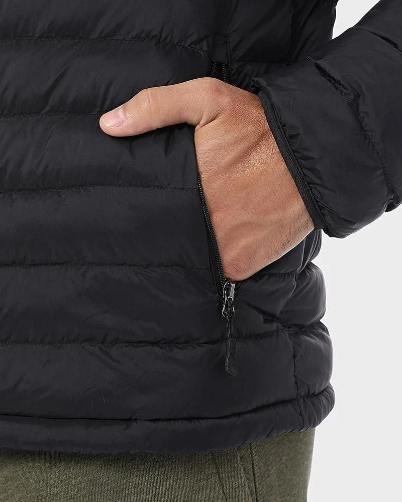 32 Degrees Mens Lightweight Water-Resistant Packable Puffer Down Alternative Jacket