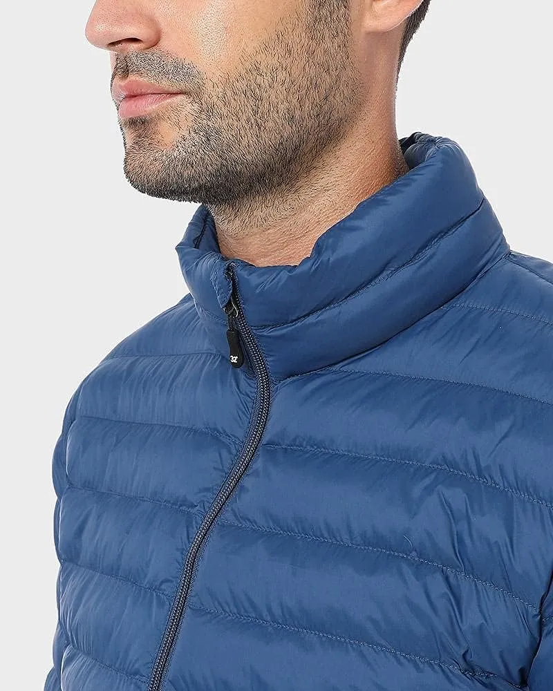 32 Degrees Mens Lightweight Water-Resistant Packable Puffer Down Alternative Jacket