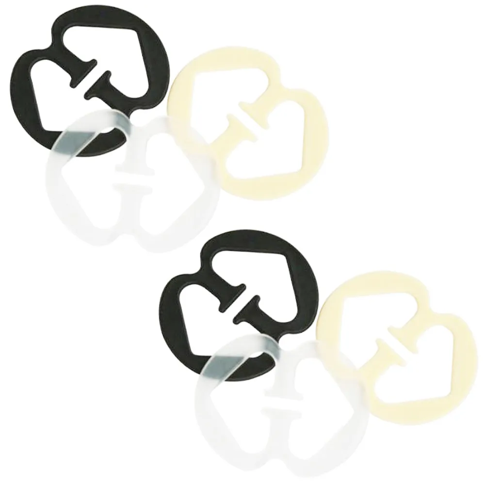 6 Bra Strap Concealer Clips Solution Perfect Lift Max Cleavage Control Racerback