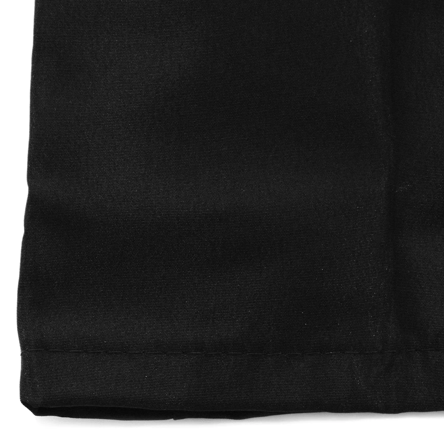 A Size Above Big & Tall Barber Jacket, Cut for Fuller Figures, Short Sleeve with Zipper Front, Left Breast Pocket Plus Two Lower Pockets, Lightweight, Water Resistant Nylon/Poly, Black, 4X