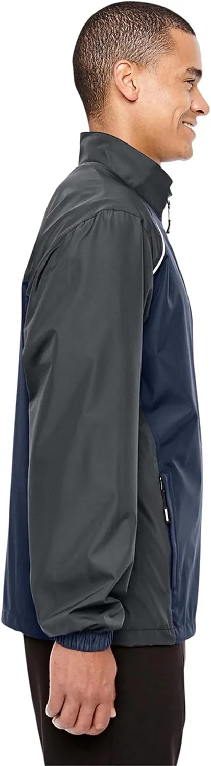 AFC Men's Lightweight Nylon Windbreaker Wind & Water Resistant Jacket Md Lg Xl