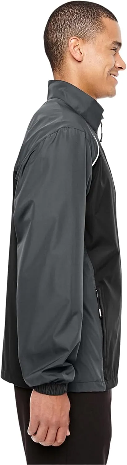 AFC Men's Lightweight Nylon Windbreaker Wind & Water Resistant Jacket Md Lg Xl