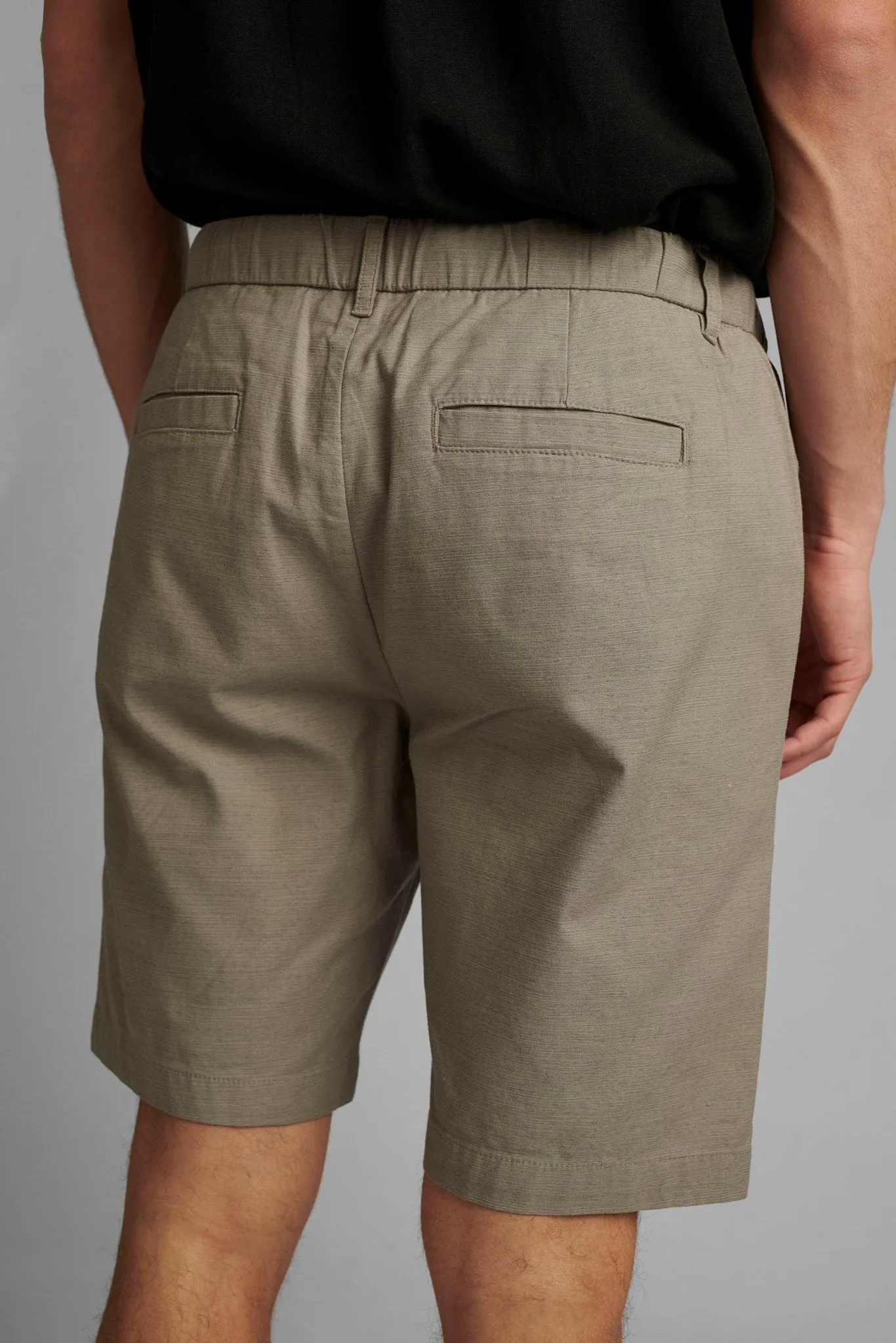 AKJENS LT ELASTIC SHORTS - Brindle