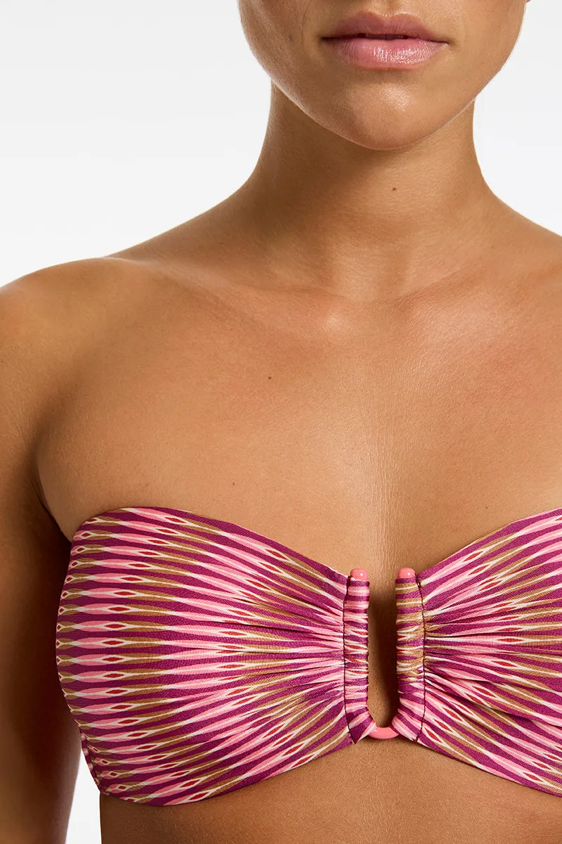 Alessia Geo Bandeau Top