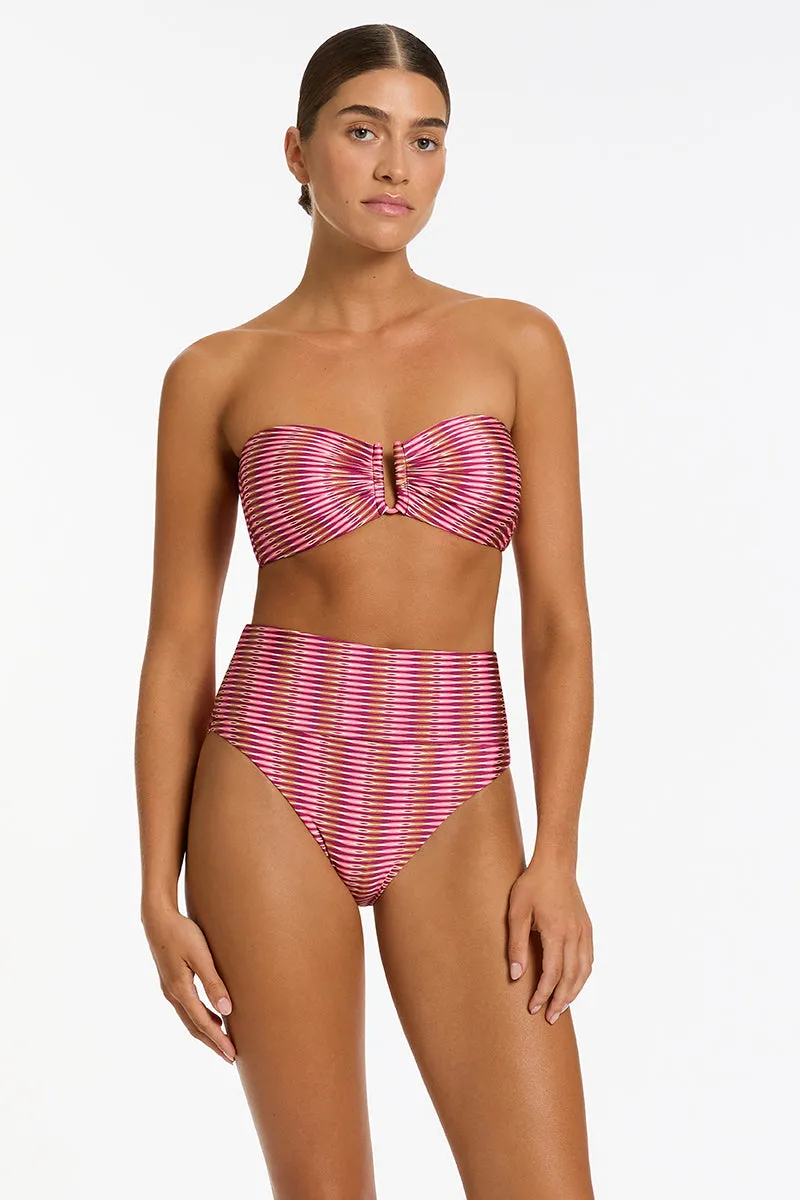 Alessia Geo Fold Down Pant