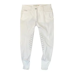 Animo 'Naspre' Breeches in White - Women's IT 42 (US 28)