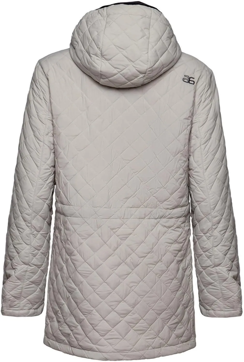 Arctix womens Lightweight Insulated Water Resistant Hooded Quilted Everyday Jacket