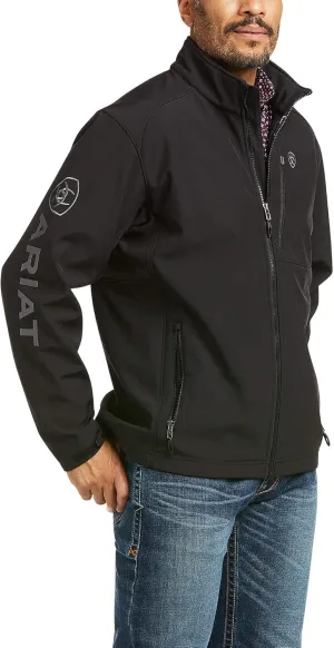 ARIAT Men's Logo 2.0 Patriot Softshell Water Resistant Jacket