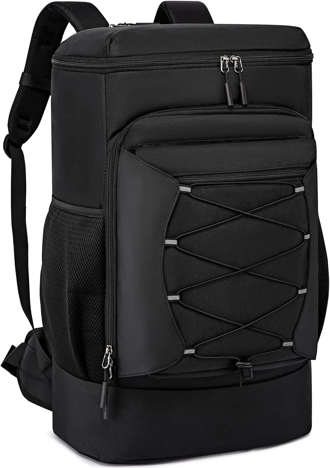 Asenlin Travel Backpack for Women Men40L Large Hiking Backpack18 Inch Carry on Backpack Water Resistant for Casual Daypack Gym Backpack-Black