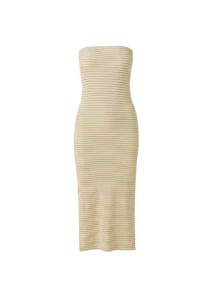 Aubrey Terry Multi Stripe Dress