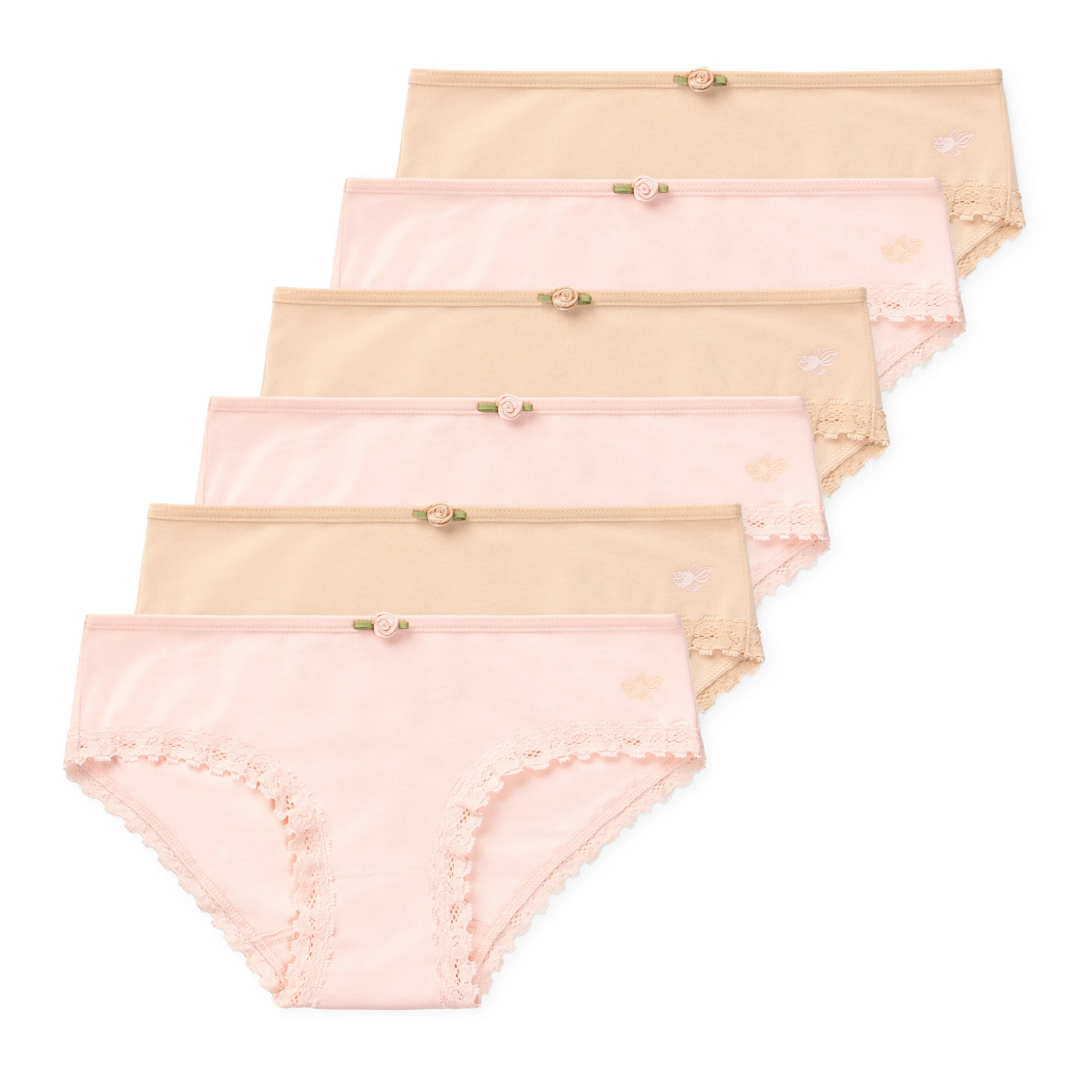 Ava Girls Bikini Underwear (6-Pack)