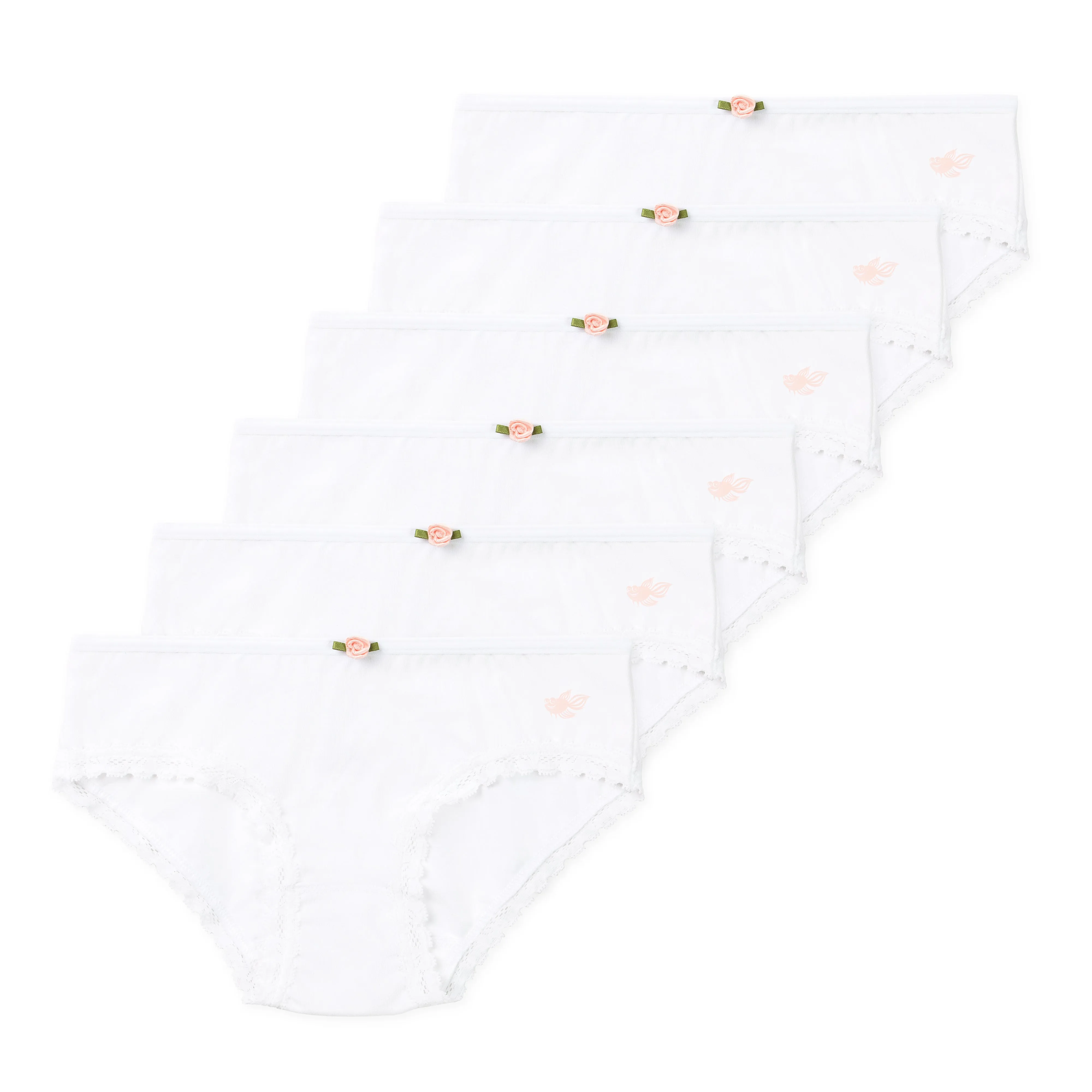 Ava Girls Bikini Underwear (6-Pack)