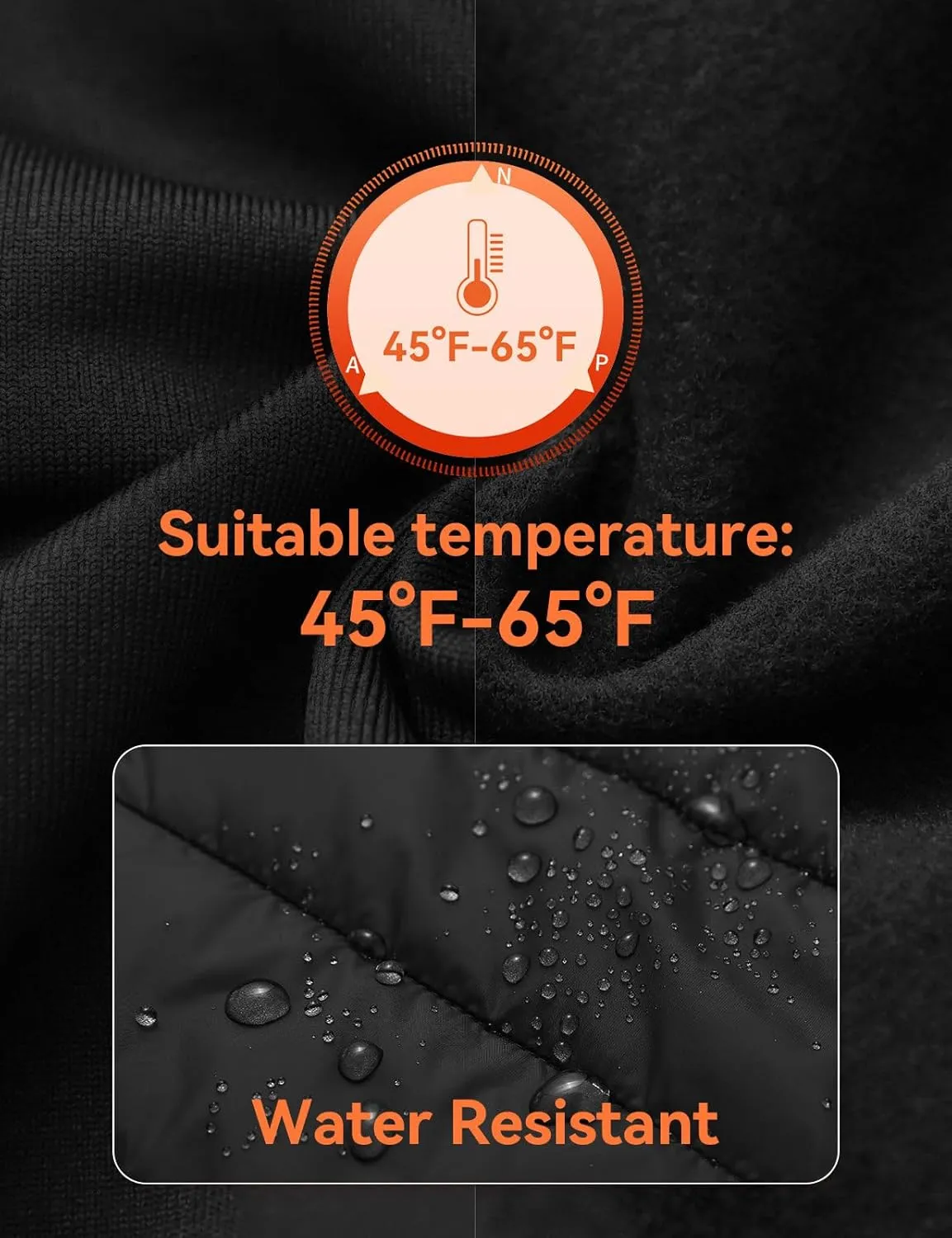 baleaf Women's Running Winter Jacket with Hood Warm Lightweight Insulated Hybrid Jackets Puffer Zip Pockets Hiking Skiing