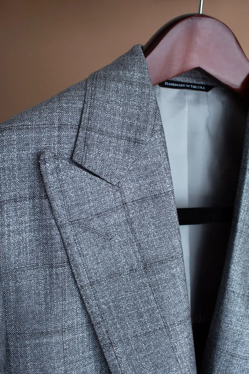 Bamboo Windowpane Suit