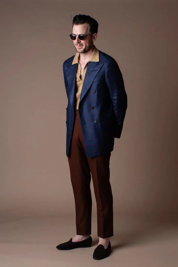 Bamboo Windowpane Suit
