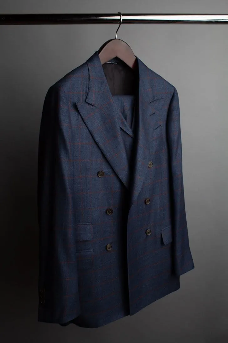 Bamboo Windowpane Suit