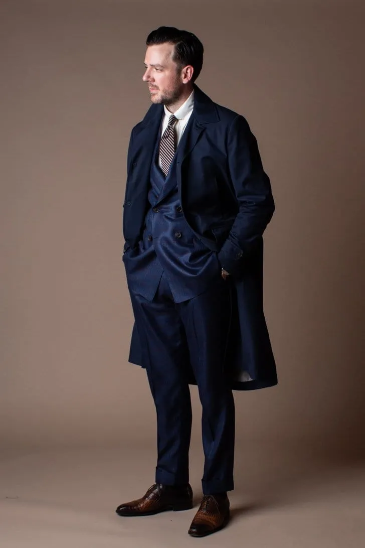 Bamboo Windowpane Suit