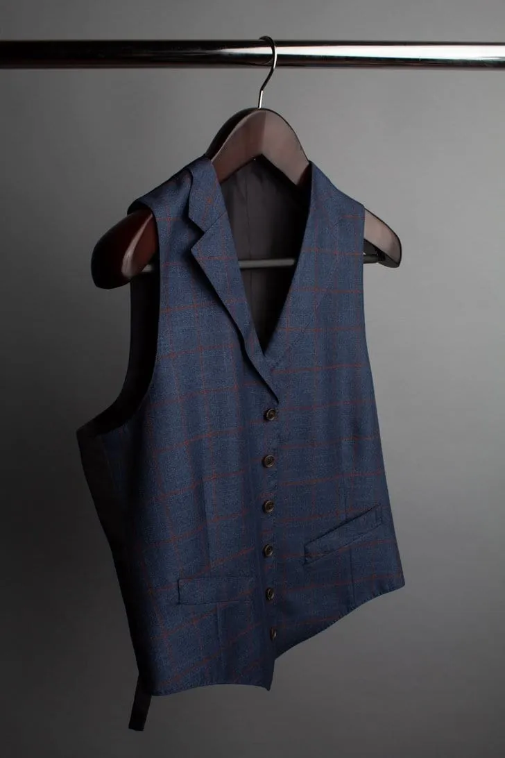 Bamboo Windowpane Suit