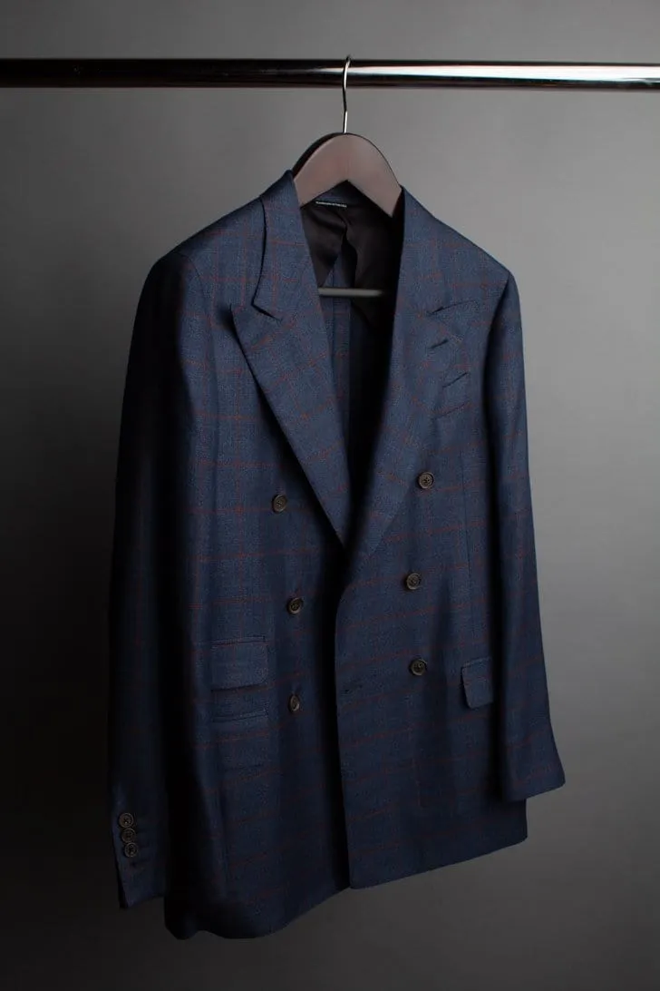 Bamboo Windowpane Suit