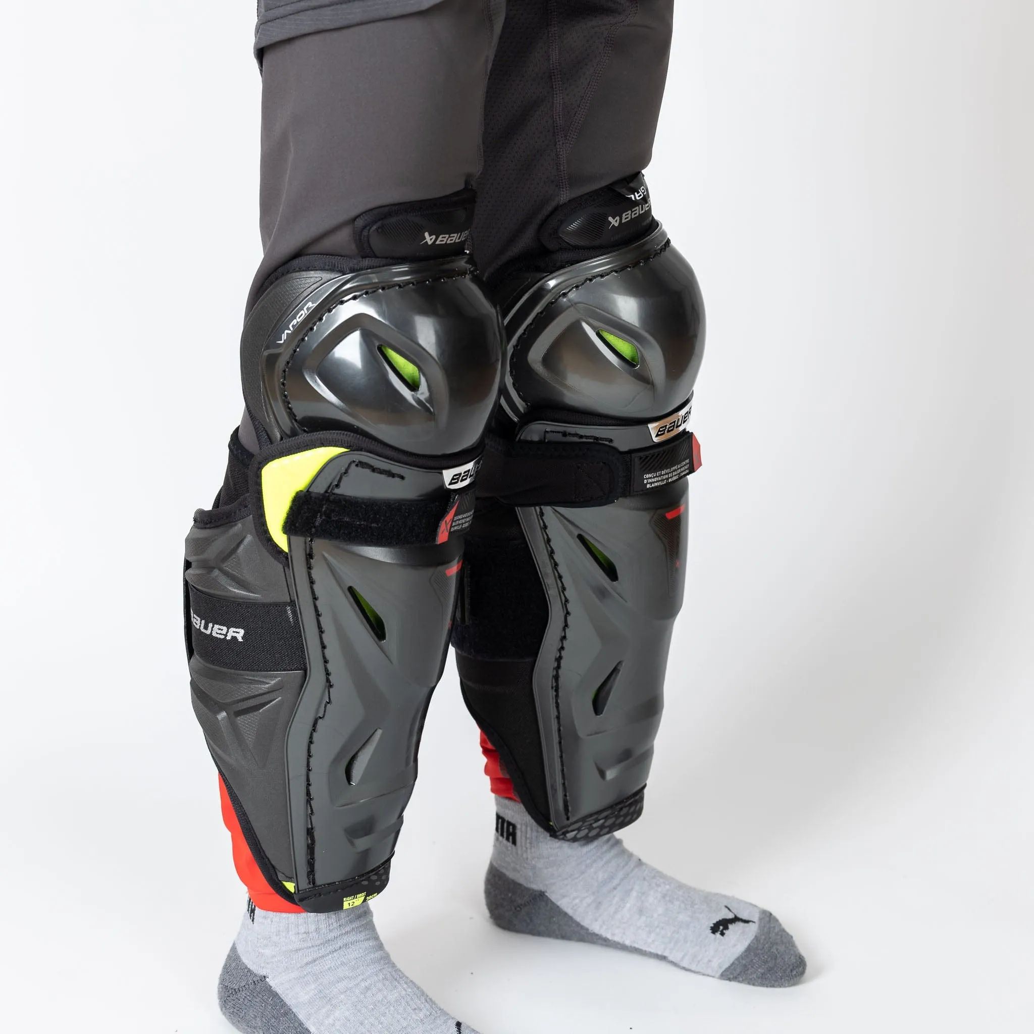 Bauer Vapor 3X Pro Junior Hockey Shin Guards