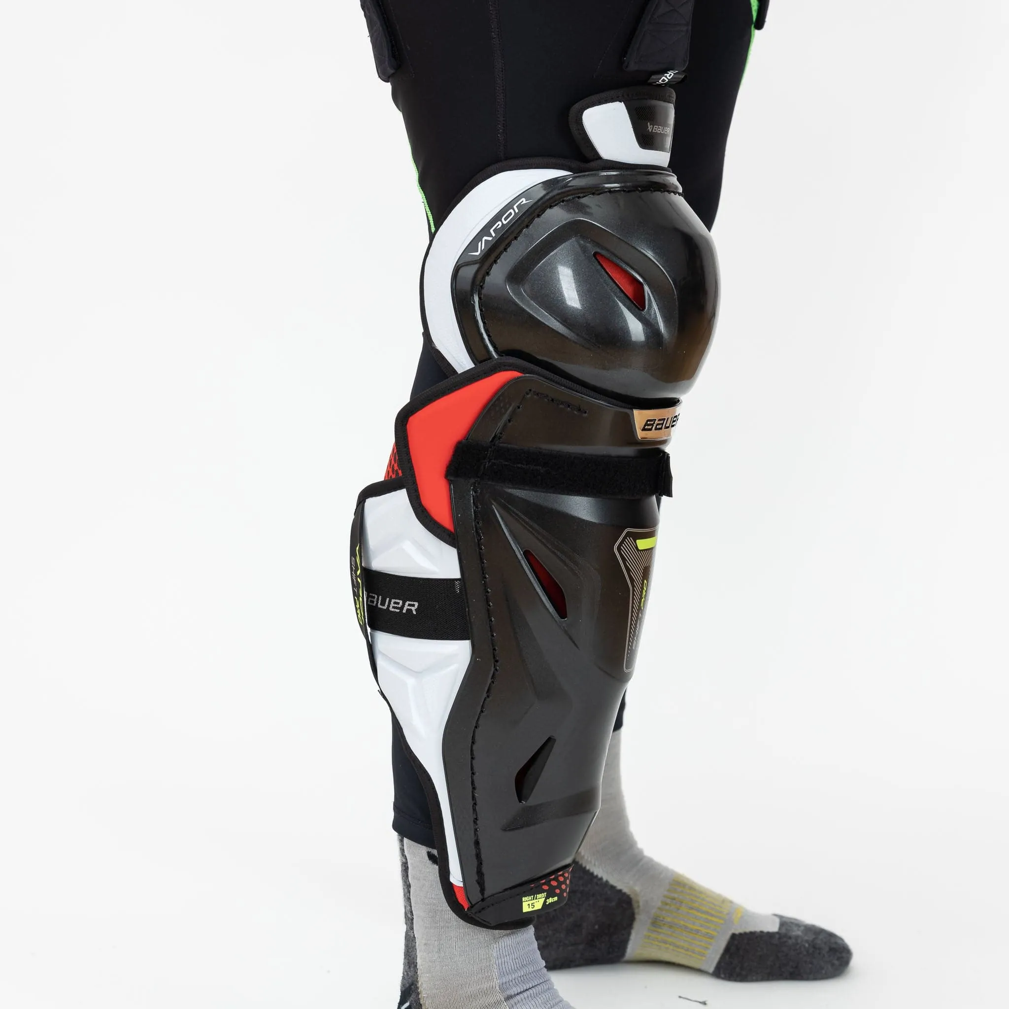Bauer Vapor Shift Pro Junior Hockey Shin Guards