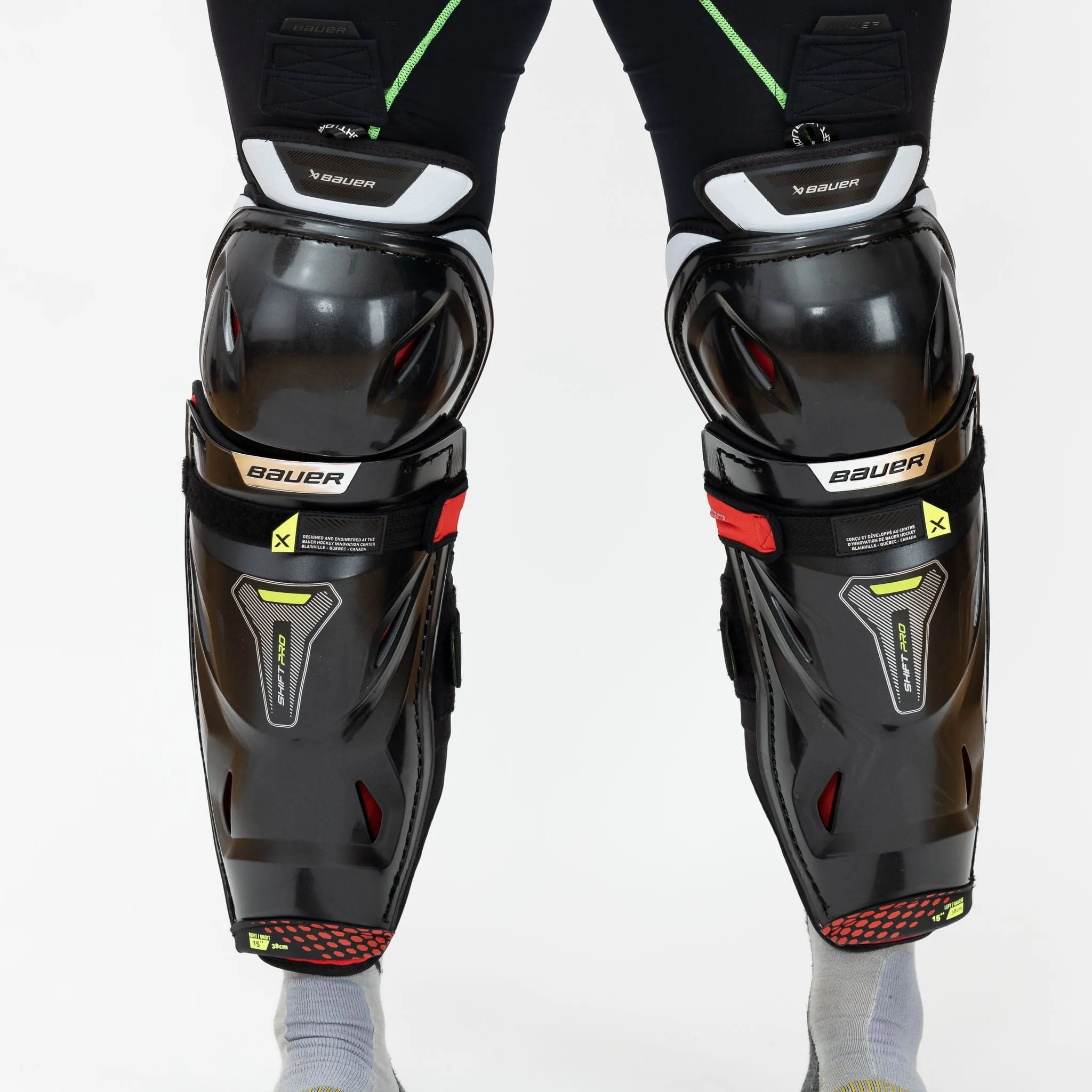 Bauer Vapor Shift Pro Junior Hockey Shin Guards