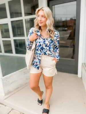 Be Your Best Faux Leather Shorts