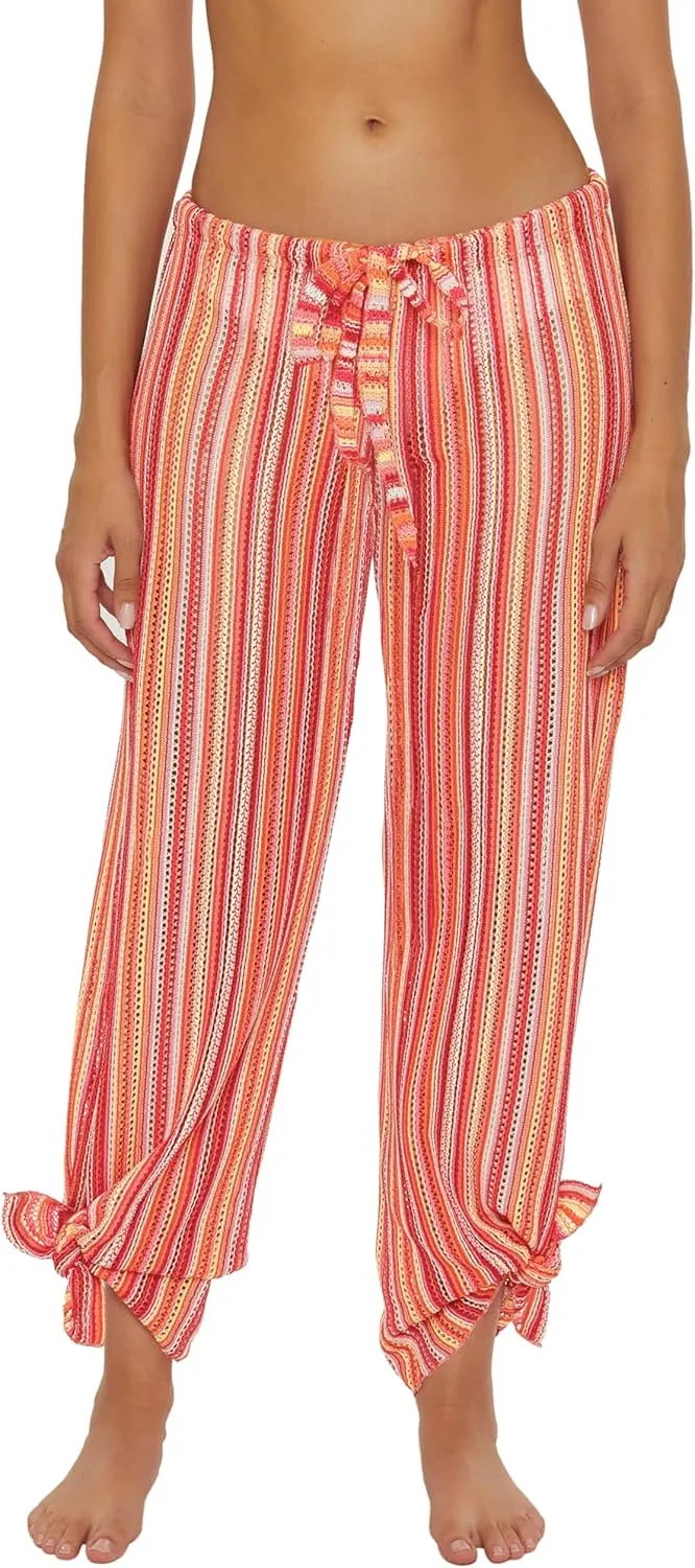 BECCA Seaside Harem Pants, Casual, Split Leg, Beach Cover Ups for Women