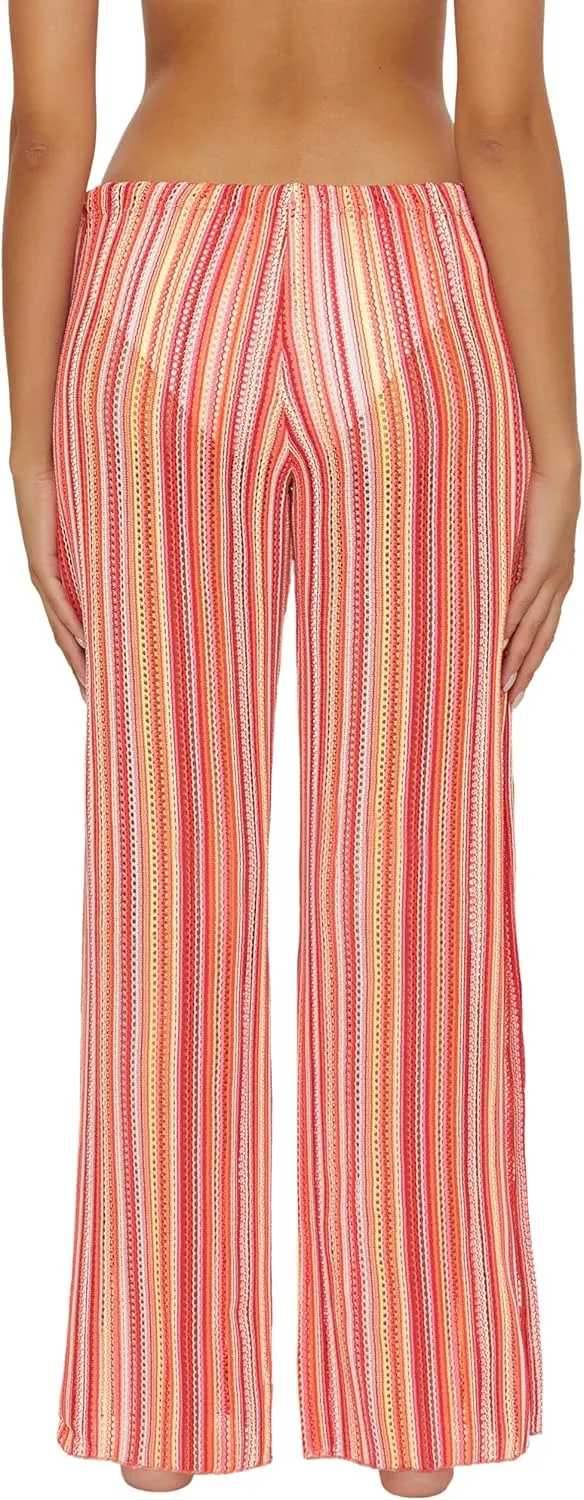 BECCA Seaside Harem Pants, Casual, Split Leg, Beach Cover Ups for Women