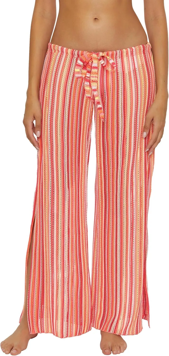 BECCA Seaside Harem Pants, Casual, Split Leg, Beach Cover Ups for Women