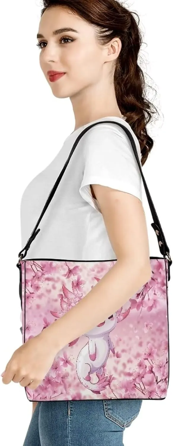 Belidome Womens Crossbody Handbags Pu Leather Bucket Shoulder Bag Lightweight Durable