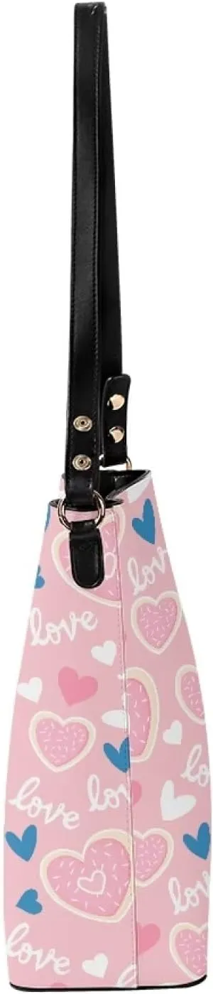 Belidome Womens Crossbody Handbags Pu Leather Bucket Shoulder Bag Lightweight Durable