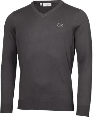 Calvin Klein Men's Merino Wool Blend V-Neck Sweater