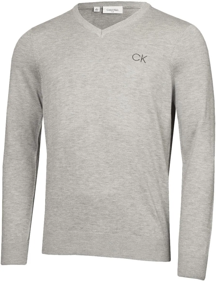 Calvin Klein Men's Merino Wool Blend V-Neck Sweater