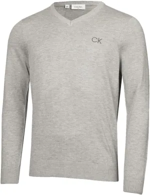 Calvin Klein Men's Merino Wool Blend V-Neck Sweater