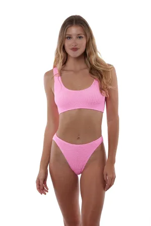 Cancun Classic Seamless Full One Size Bikini BOTTOM ONLY (Strawberry Pink)