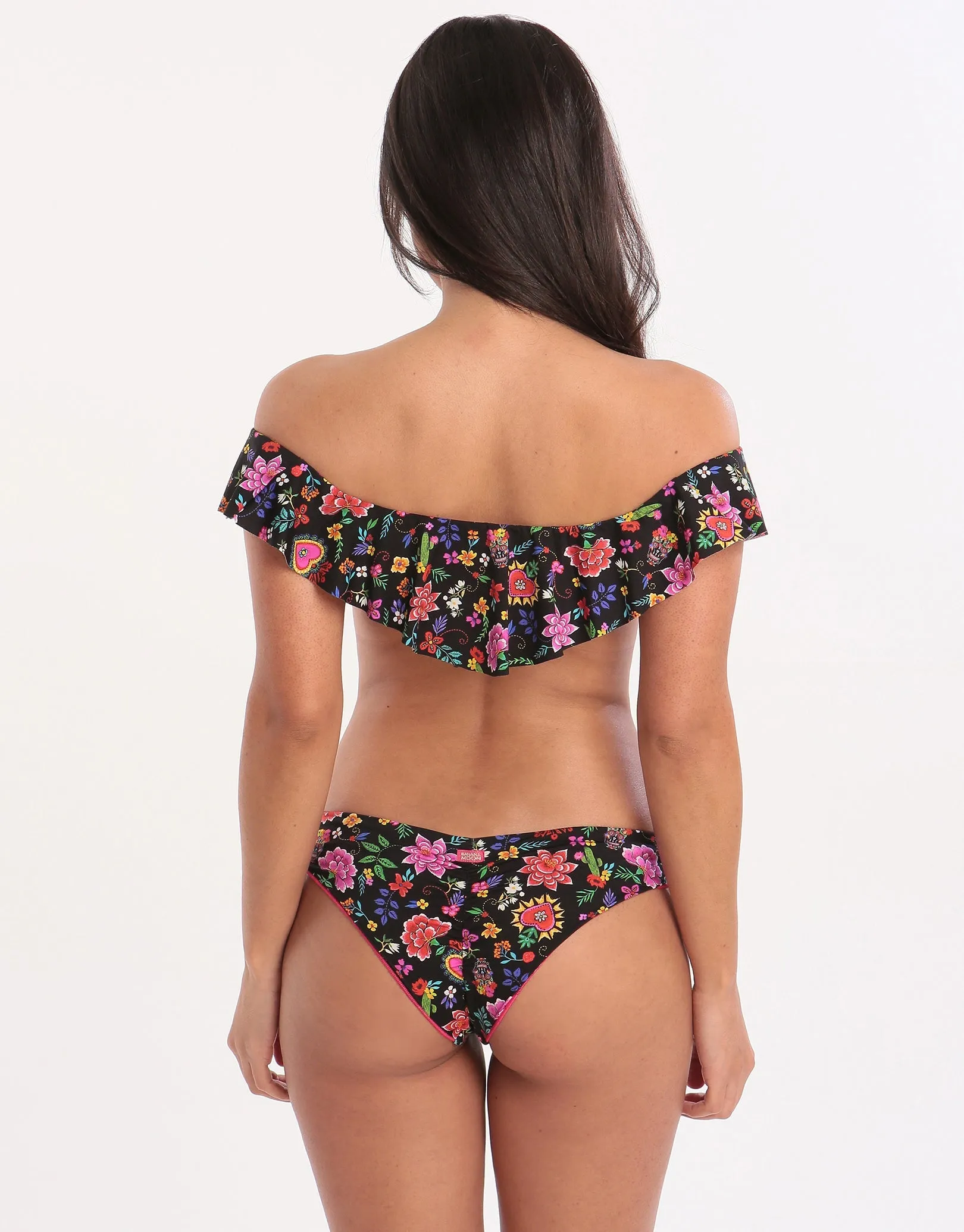Cocobella Tolvo Off The Shoulder Bikini Top - Black