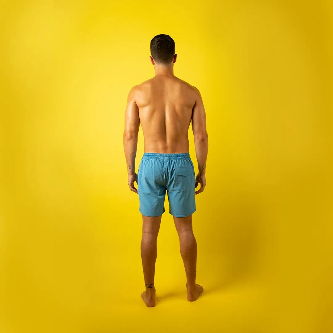 Colors On Elastic Volley Shorts