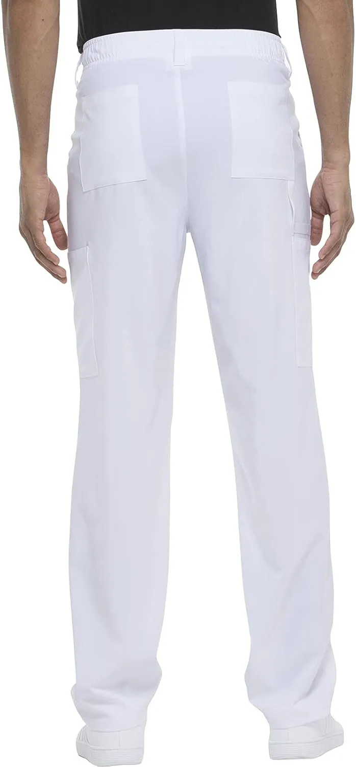 Dickies Scrub Pant for Men Natural Rise Drawstring Bottoms with 6 Pockets and Back Elastic Waistband - DK015