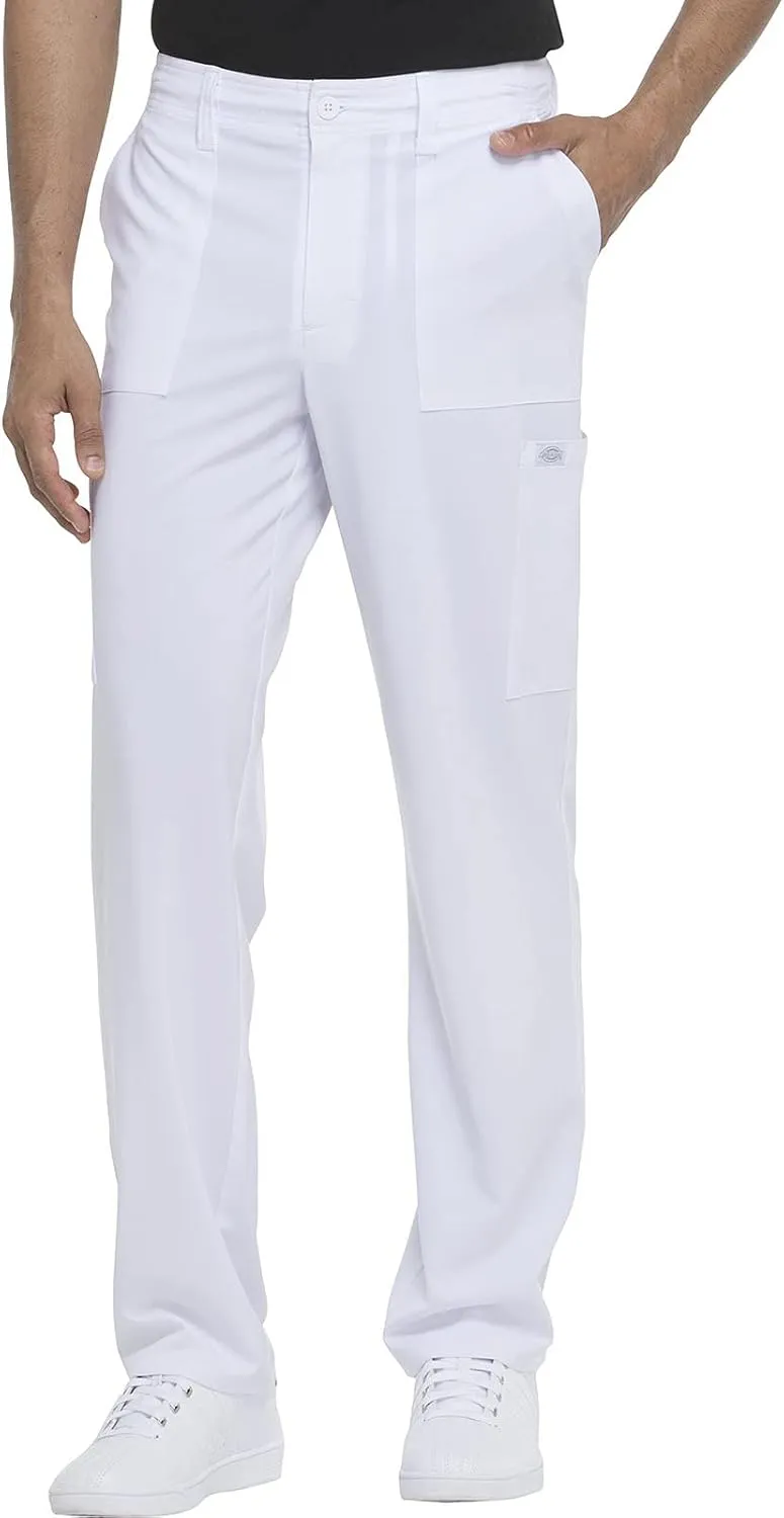 Dickies Scrub Pant for Men Natural Rise Drawstring Bottoms with 6 Pockets and Back Elastic Waistband - DK015