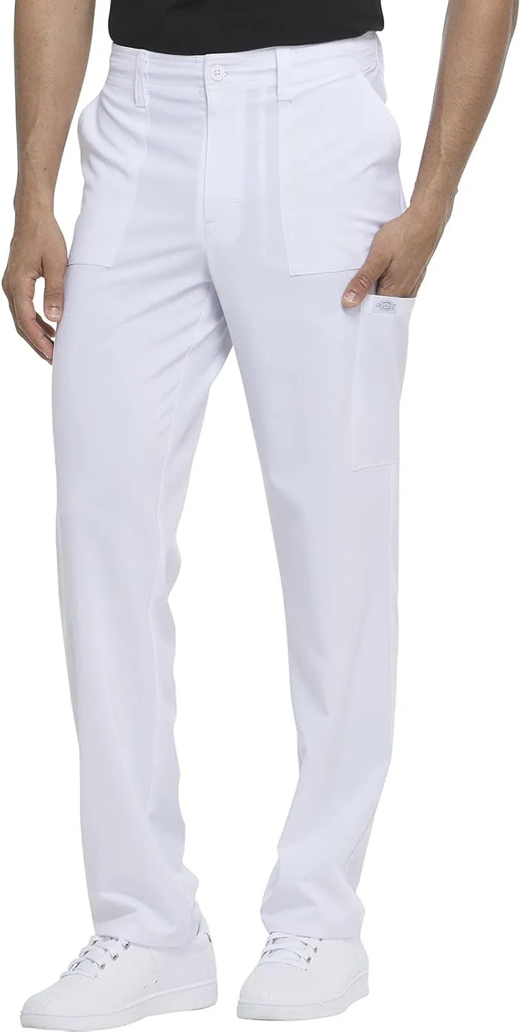 Dickies Scrub Pant for Men Natural Rise Drawstring Bottoms with 6 Pockets and Back Elastic Waistband - DK015