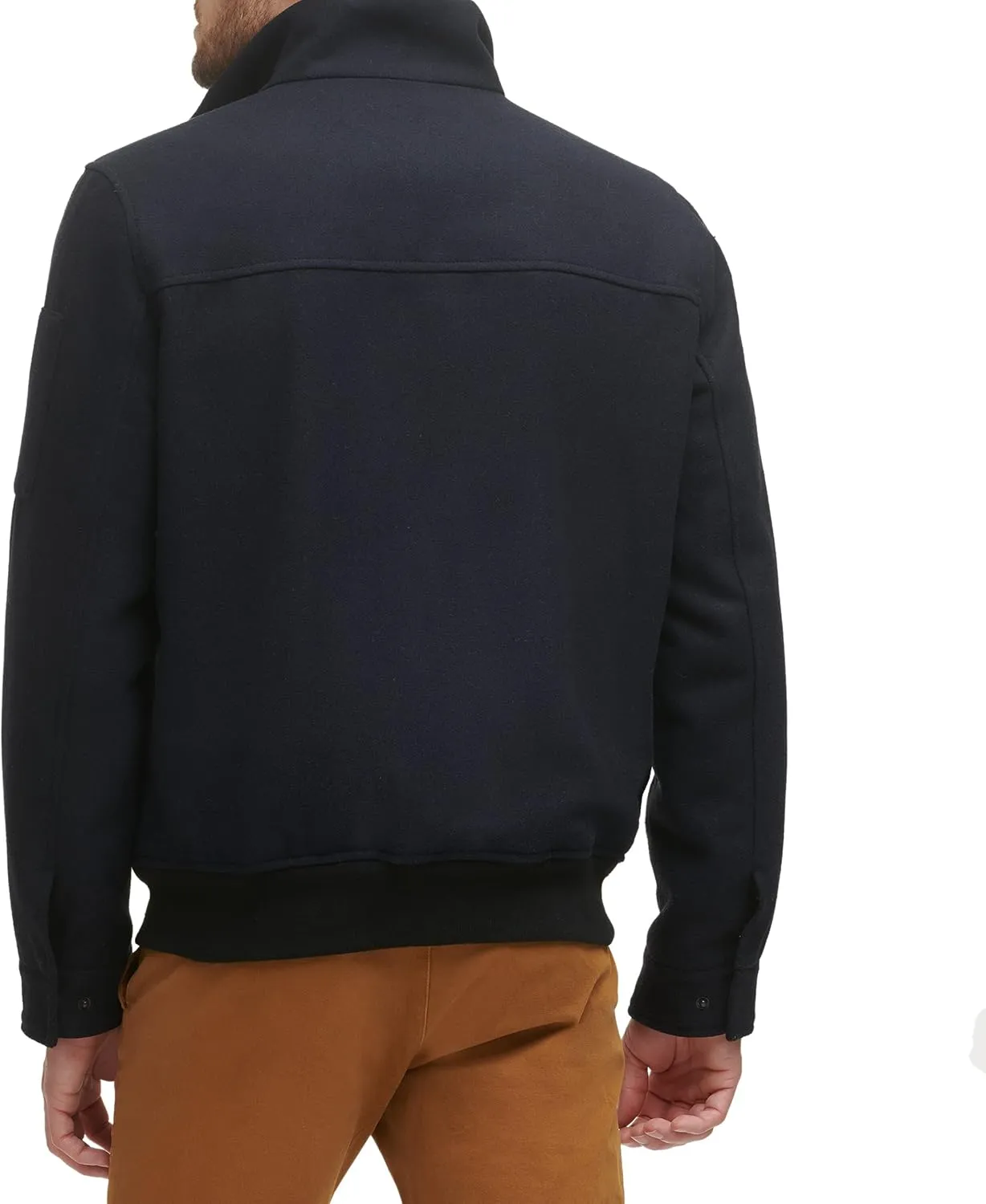 Dockers Men's Ron Wool Blend Bomber