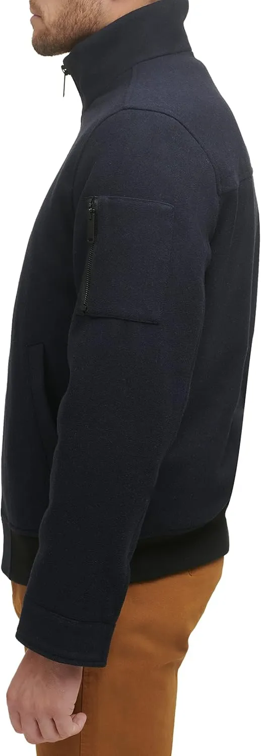 Dockers Men's Ron Wool Blend Bomber