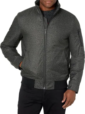 Dockers Men's Ron Wool Blend Bomber
