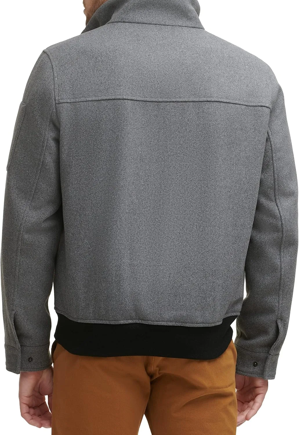 Dockers Men's Ron Wool Blend Bomber