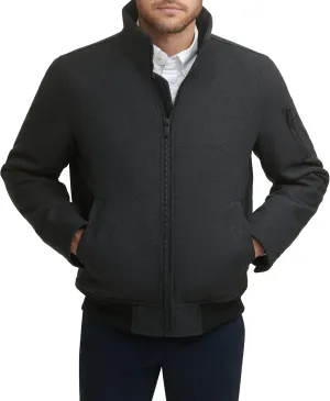Dockers Men's Ron Wool Blend Bomber