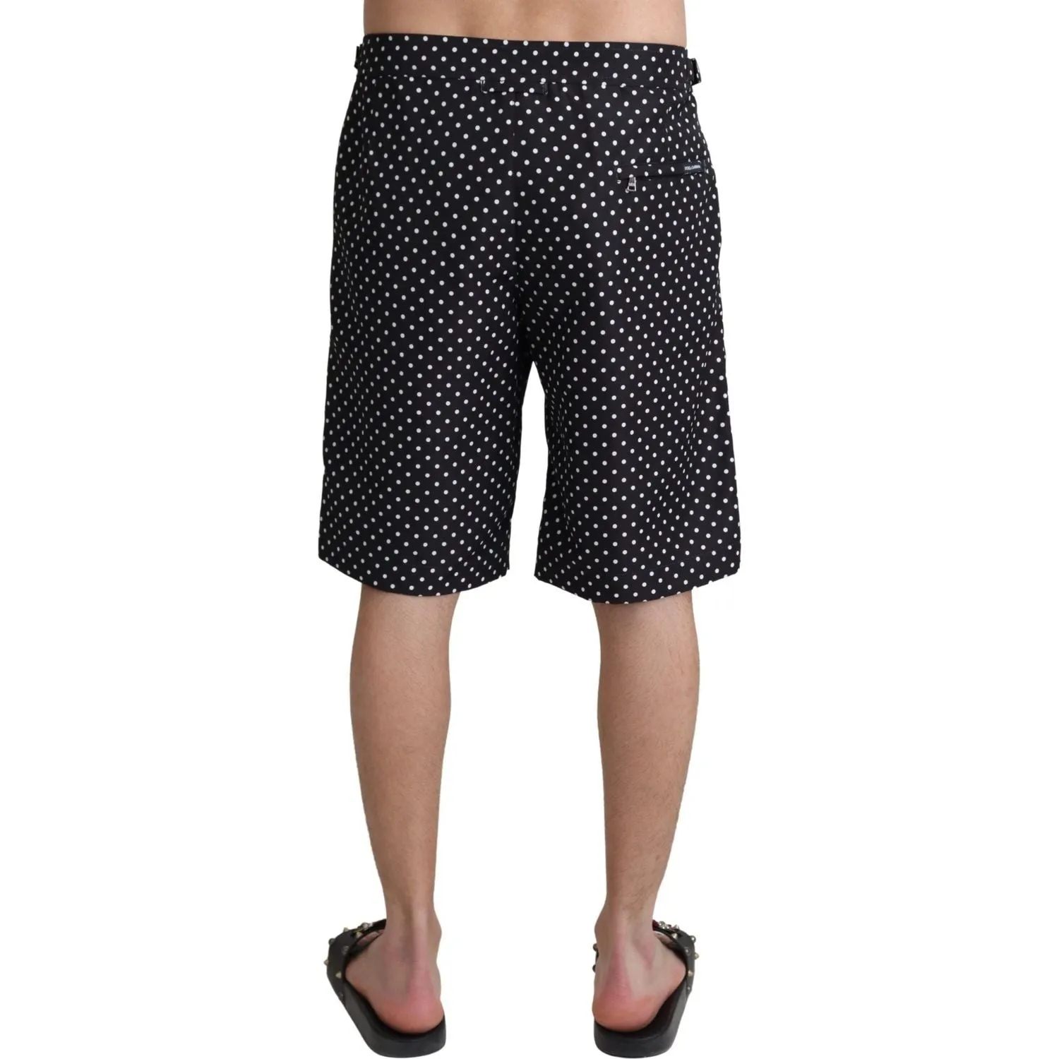 Dolce & Gabbana Polka Dot Elegance Swim Trunks Boxer