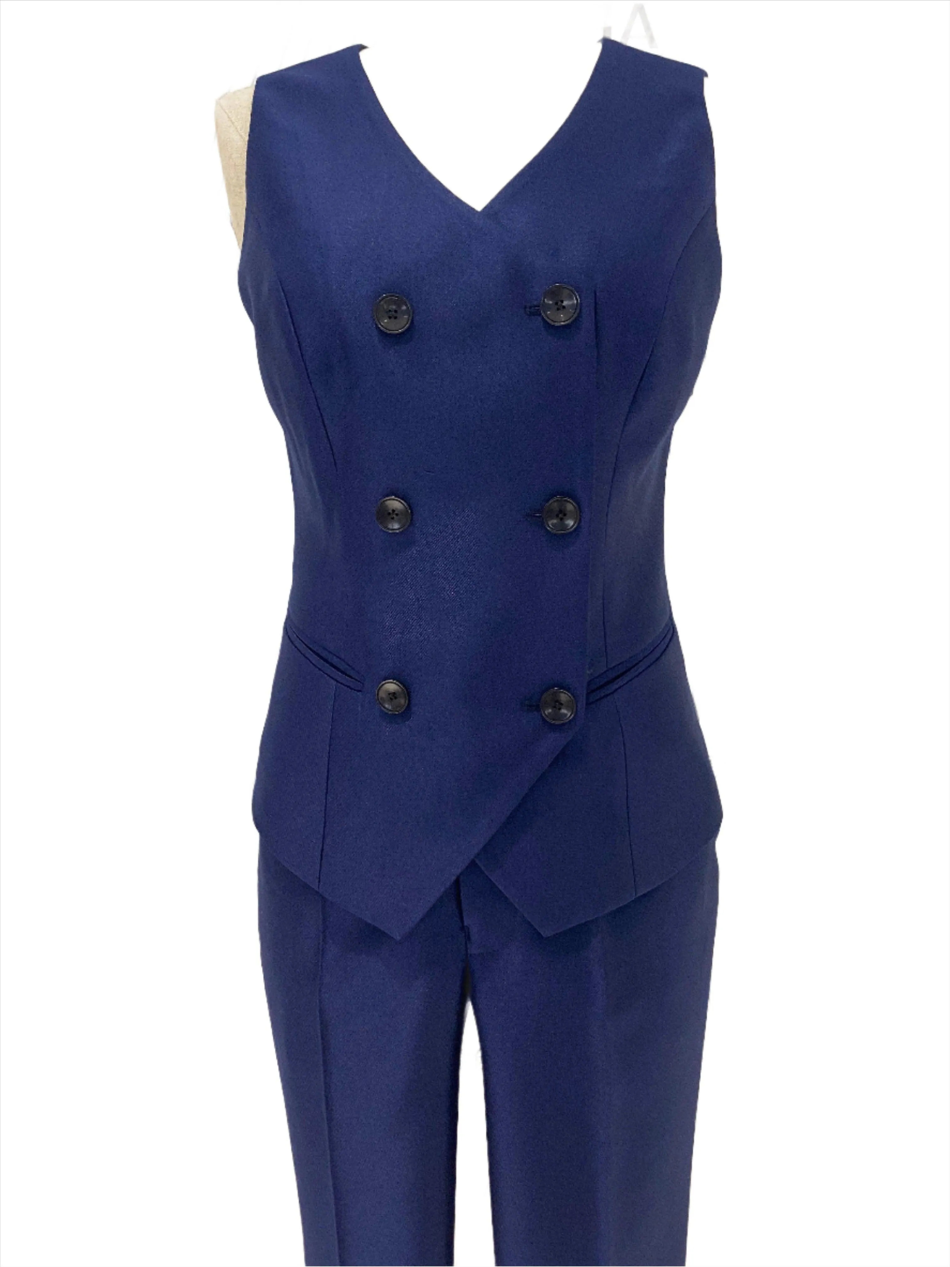 Elegant Three Piece Women Pant Suit - Slim Fit Formal Trouser Suit